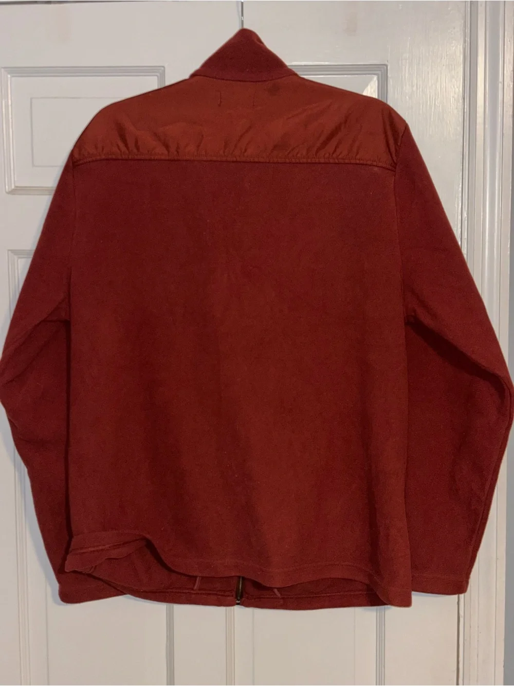 Banana Republic Men's Lightweight Zip Jacket in Rust